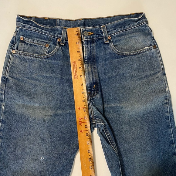 Levi’s 550 Relxed Fit Distressed Denim Jeans 34x30 - Picture 8 of 14